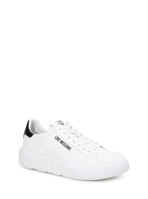 Leather sneakers LOVE MOSCHINO | JA15034G1IIA110A